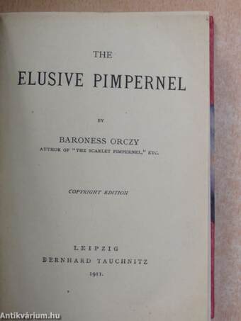 The Elusive Pimpernel