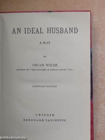 An ideal husband