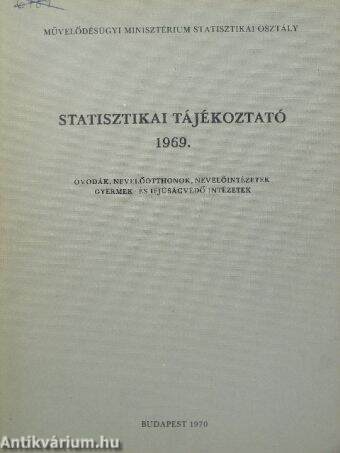 Statisztikai tájékoztató 1969.