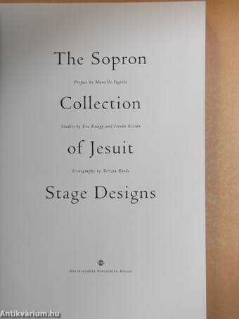 The Sopron Collection of Jesuit Stage Designs