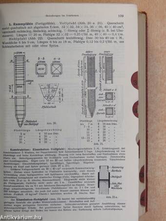 "Hütte" Des Ingenieurs Taschenbuch III. (töredék)