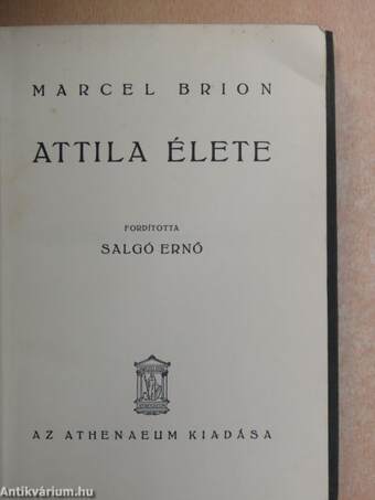 Attila élete