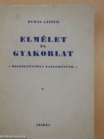 Elmélet és gyakorlat