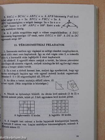 Szakköri feladatok matematikából 5-6. osztály