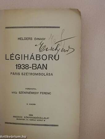 Légiháboru 1938-ban