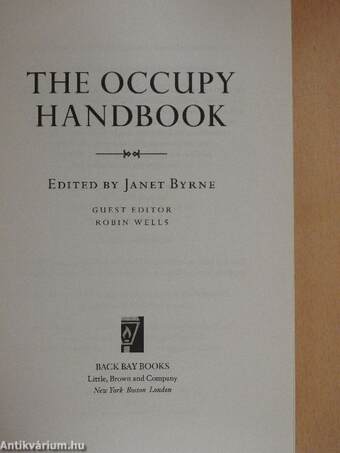 The Occupy Handbook