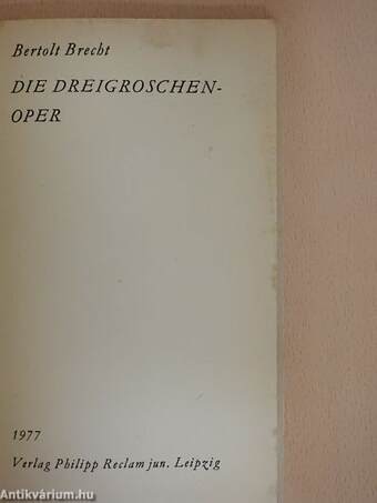 Die Dreigroschenoper