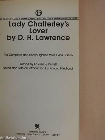 Lady Chatterley's Lover