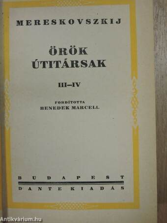 Örök útitársak I-IV.