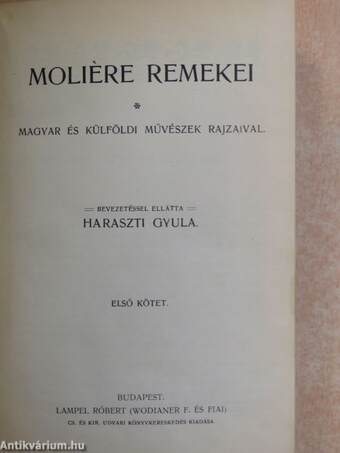 Moliére remekei I-II.