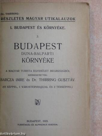 Budapest Duna-balparti környéke