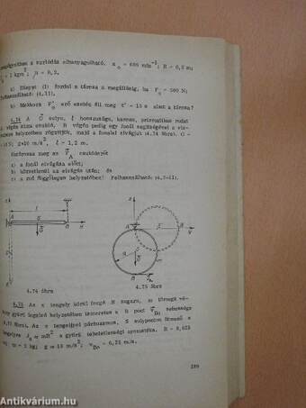 Mechanikai példatár I.