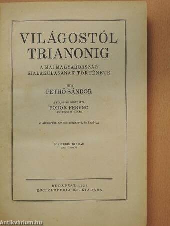 Világostól Trianonig (rossz állapotú)