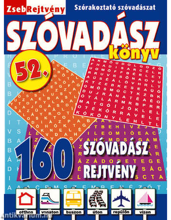 ZsebRejtvény SZÓVADÁSZ Könyv 52