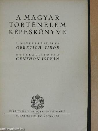 A magyar történelem képeskönyve