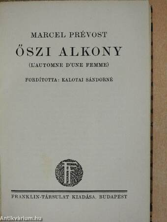 Őszi alkony