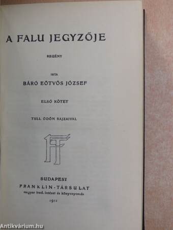 A falu jegyzője I-II.