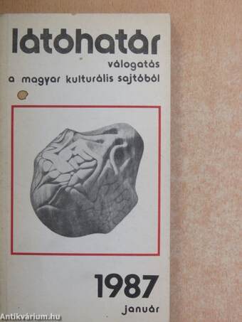 Látóhatár 1987. (nem teljes évfolyam)