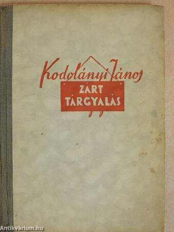 Zárt tárgyalás