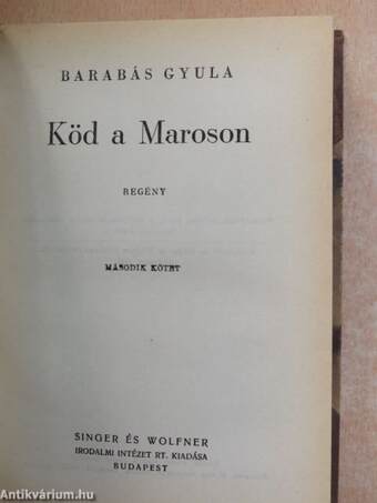 Köd a Maroson I-II.