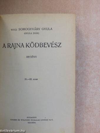 A Rajna ködbevész