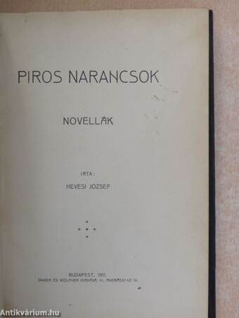 Piros narancsok