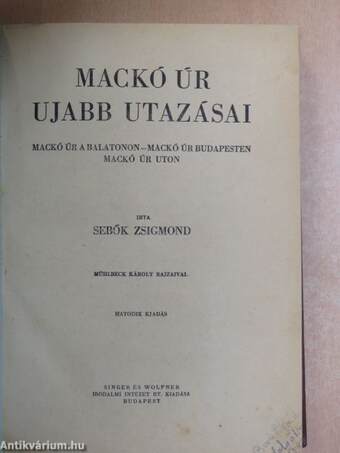 Mackó úr ujabb utazásai