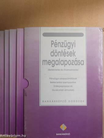 Pénzügyi döntések megalapozása I-III./Gyakorlati útmutató