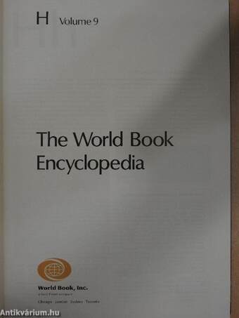 The World Book Encyclopedia 9. (töredék)