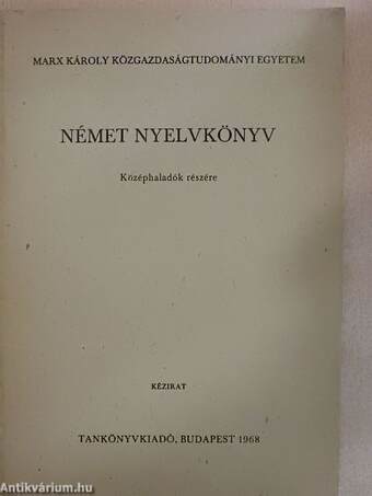 Német nyelvkönyv