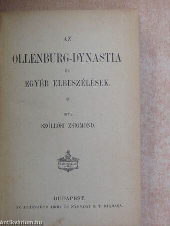 Az Ollenburg-dynastia és egyéb elbeszélések/Baba nénike