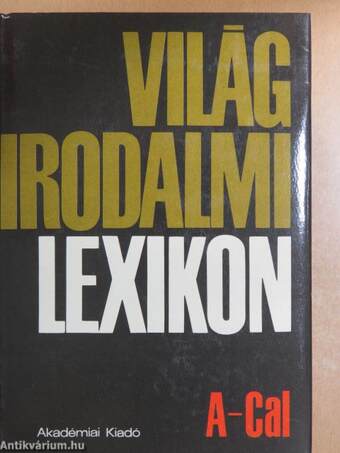 Világirodalmi Lexikon 1-18.