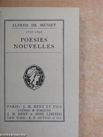 Poésies Nouvelles