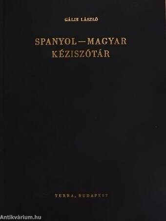 Spanyol-magyar kéziszótár