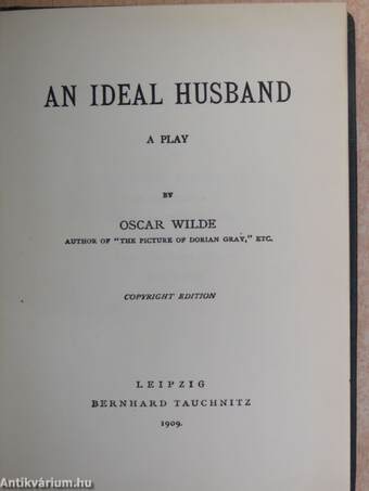 An ideal husband