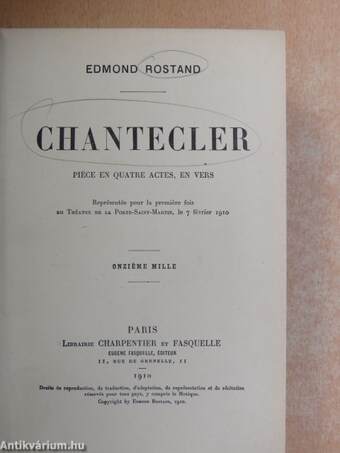 Chantecler/Cyrano de Bergerac