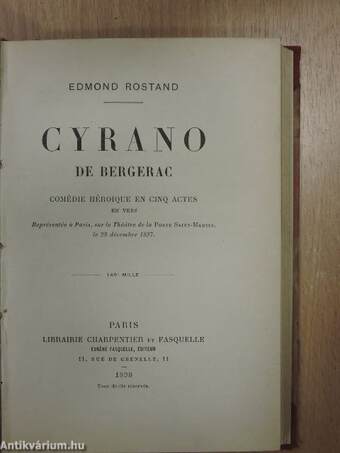 Chantecler/Cyrano de Bergerac