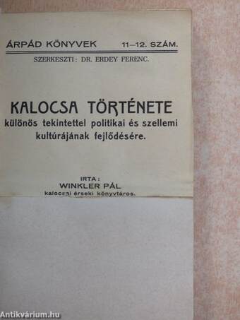 Kalocsa története