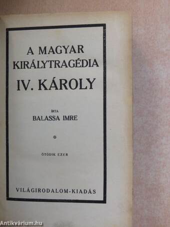 A magyar királytragédia