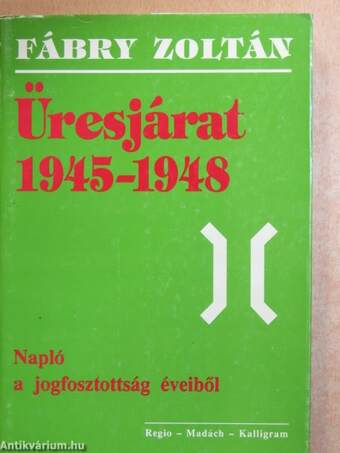 Üresjárat 1945-1948.