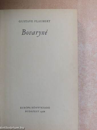 Bovaryné