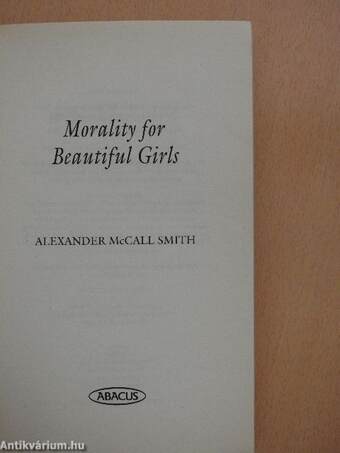 Morality for Beautiful Girls