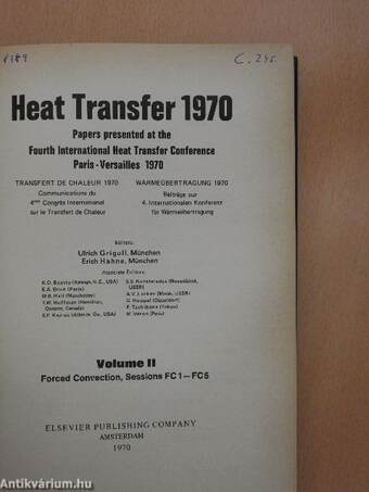 Heat Transfer 1970/2.