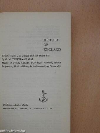 History of England II