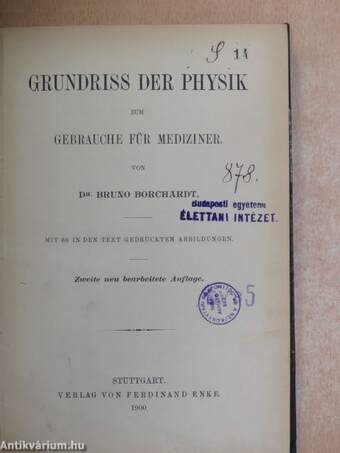 Grundriss der Physik