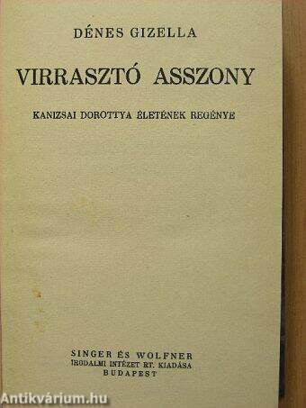 Virrasztó asszony