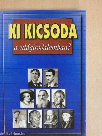 Ki kicsoda a világirodalomban?