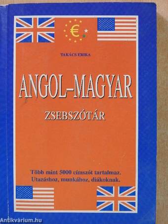 Angol-magyar/magyar-angol zsebszótár