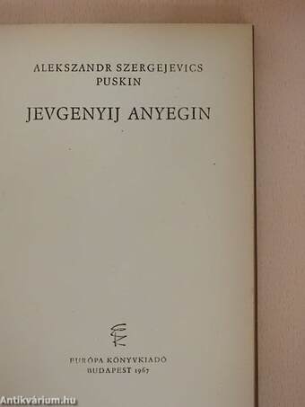 Jevgenyij Anyegin