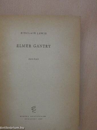 Elmer Gantry